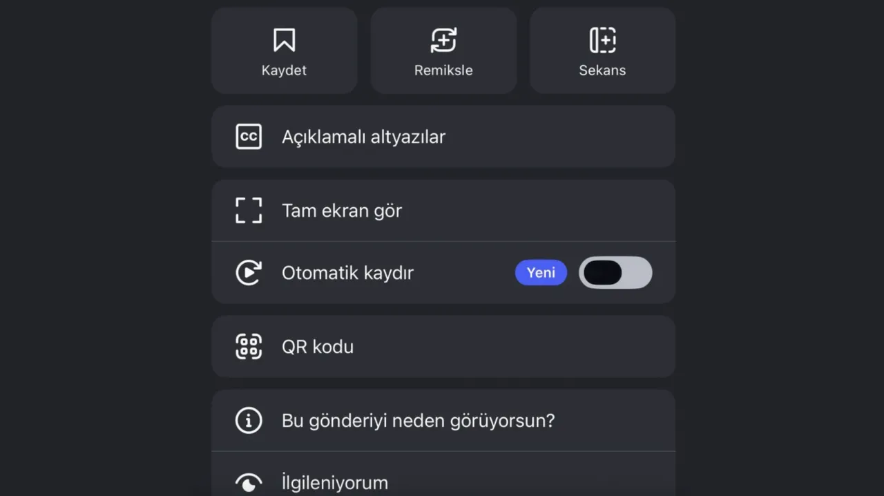 Instagram otomatik reels kaydırma özelliği nasıl açılır, nereden yapılır?