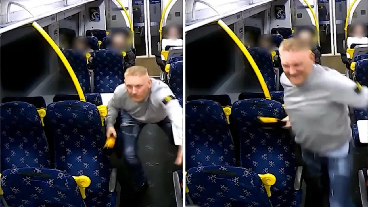 İskoçyada trende sarhoş yolcu dehşeti! İki kişiye cam şişeyle saldırdı, birinin akciğeri parçalandı