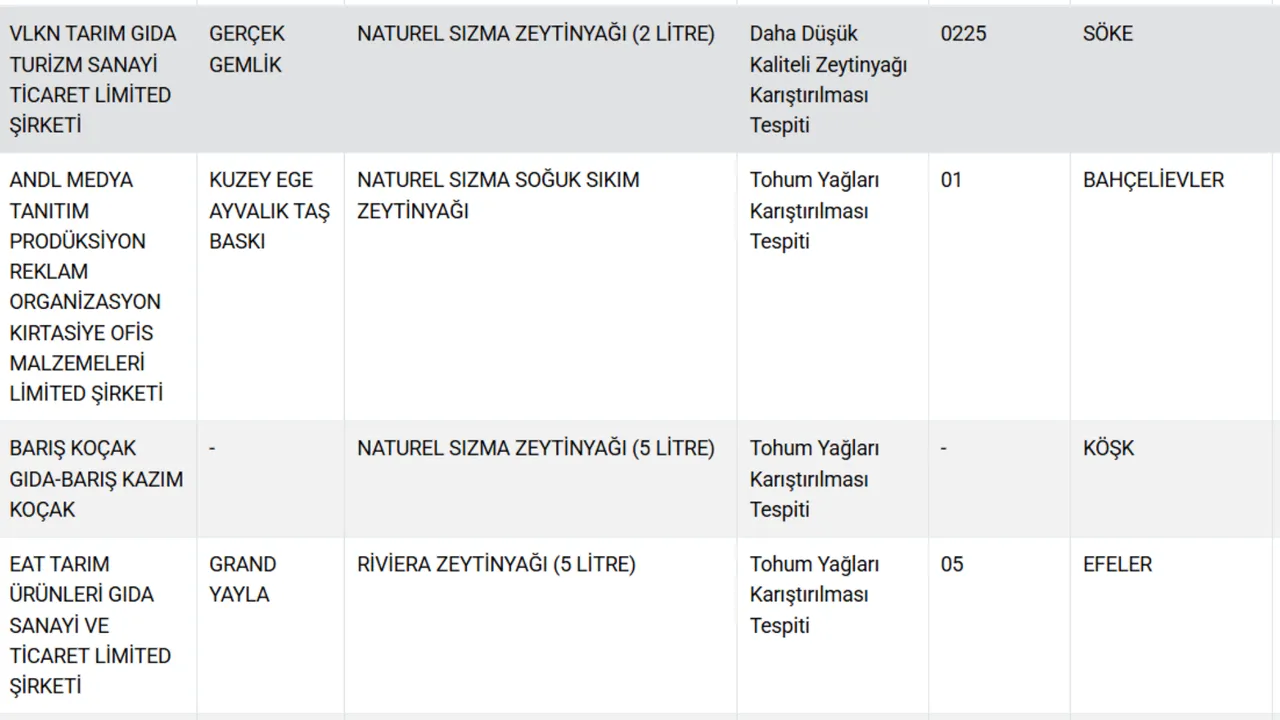 Kalpten hamburger, böbrekten kebap, deriden köfte! Bakanlık gıdada hile yapan firmaları açıkladı
