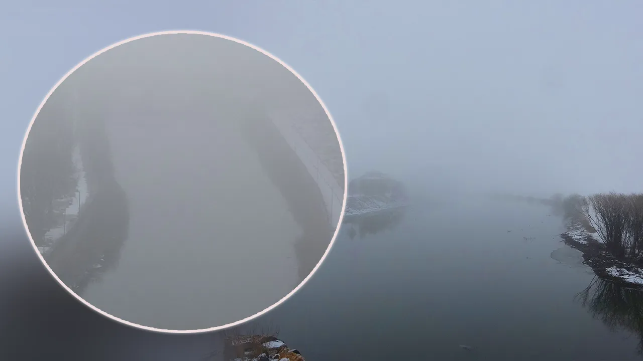 Kayıp kent! Sisin etkili olduğu Adıyaman, saatler içinde görünmez hale geldi 