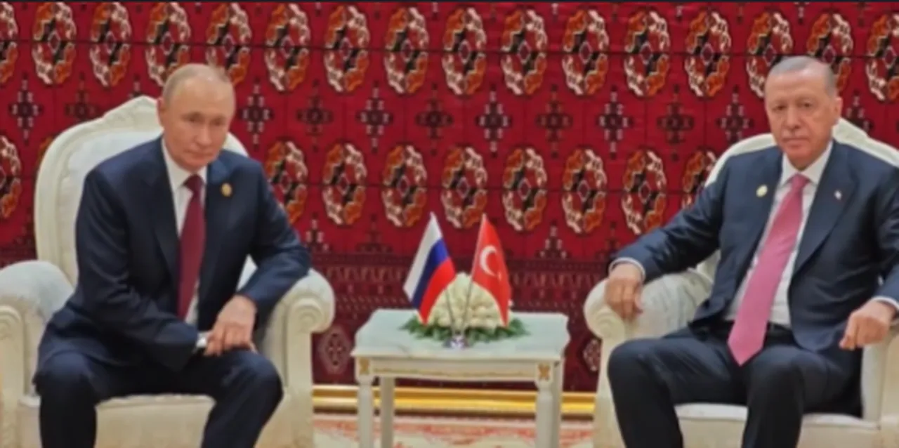 Putin ile ikili görüşmeden bir kare