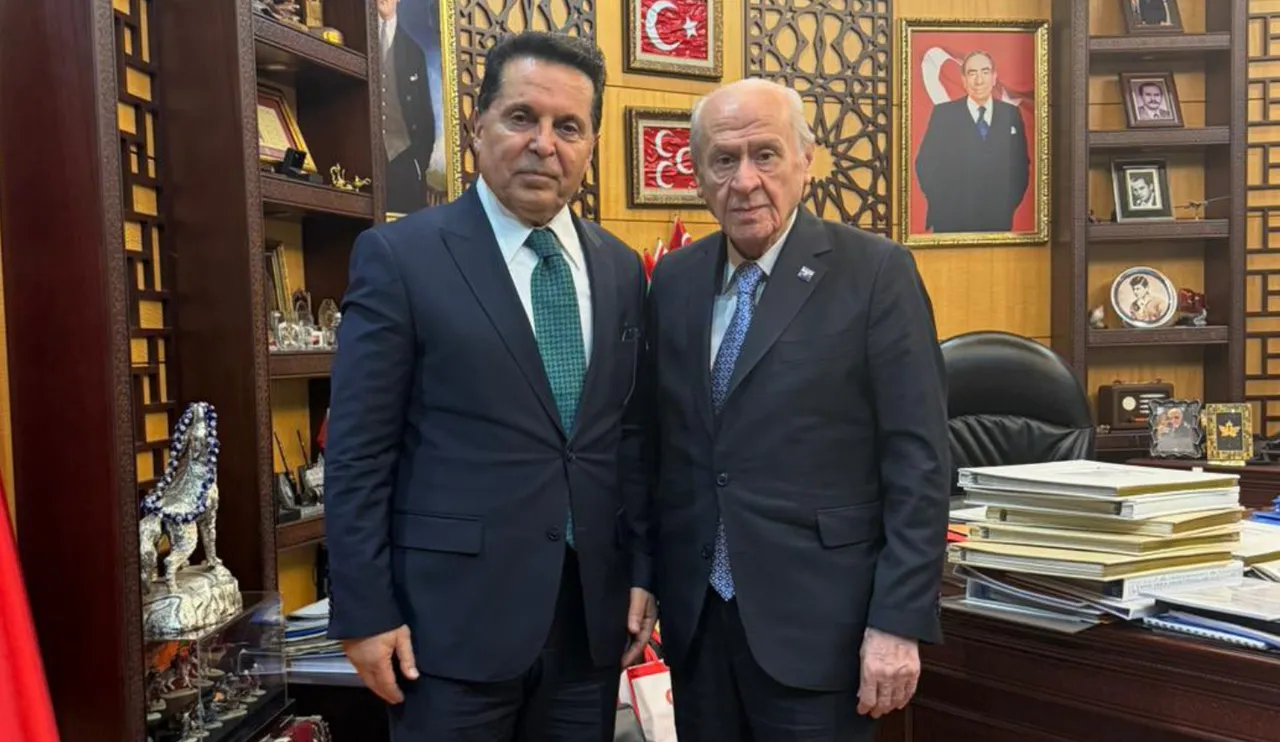Ahmet Özer'den Bahçeli'ye ziyaret: Şimdi kucaklaşma zamanı
