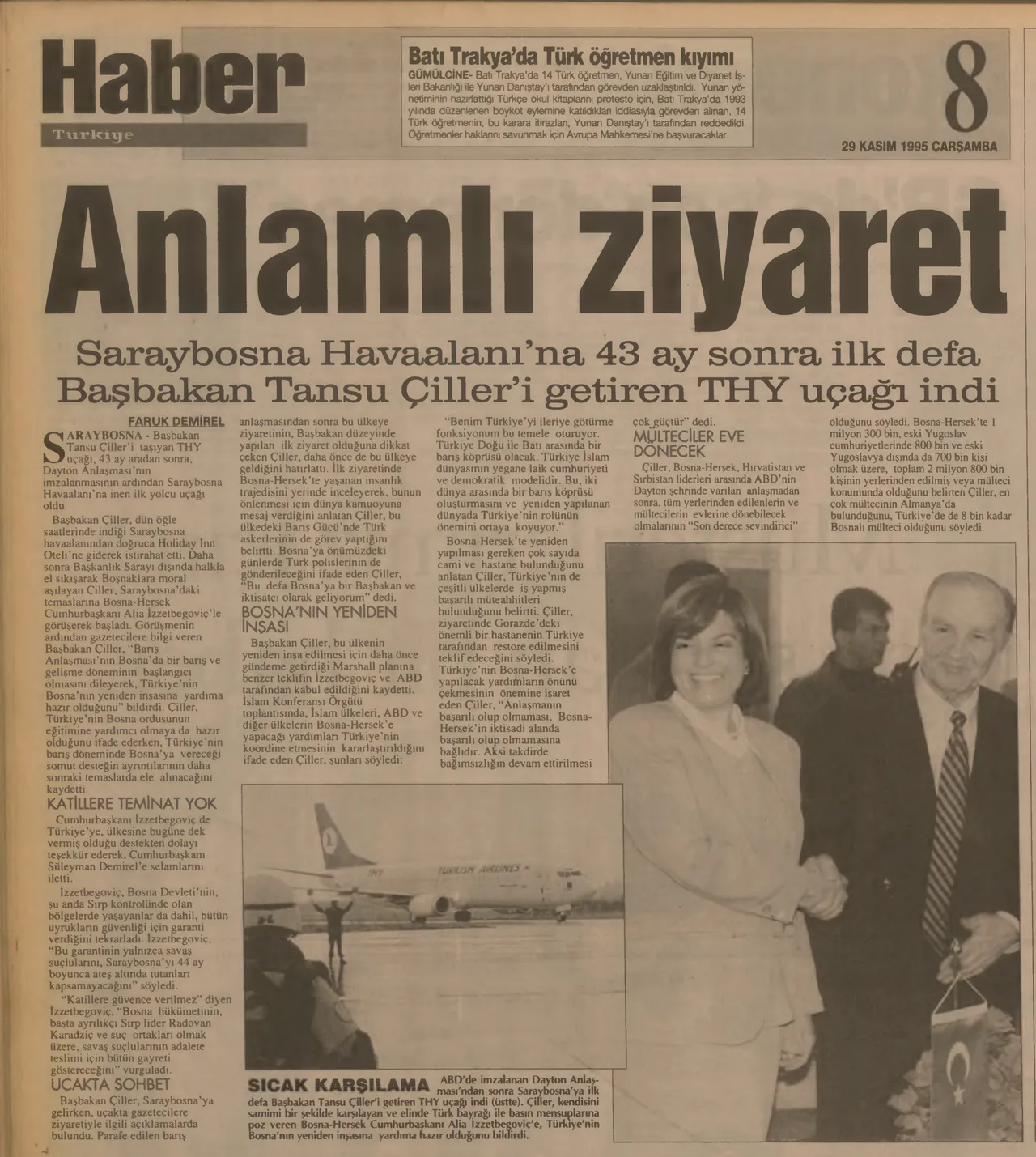 Bosna Hersek'te soykırım durdu: Dayton Anlaşması 30 yılı geride bıraktı