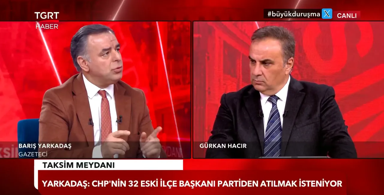 Gazeteci Barış Yarkadaş, Taksim Meydanı'nda konuştu