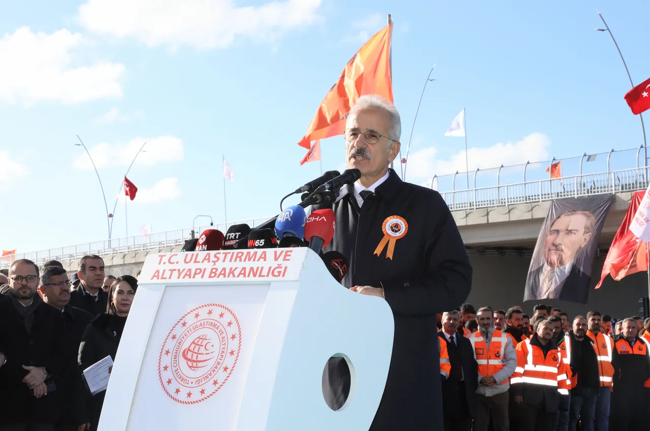 Dev proje hizmete alındı! 75 dakikalık yol 20 dakikaya düştü