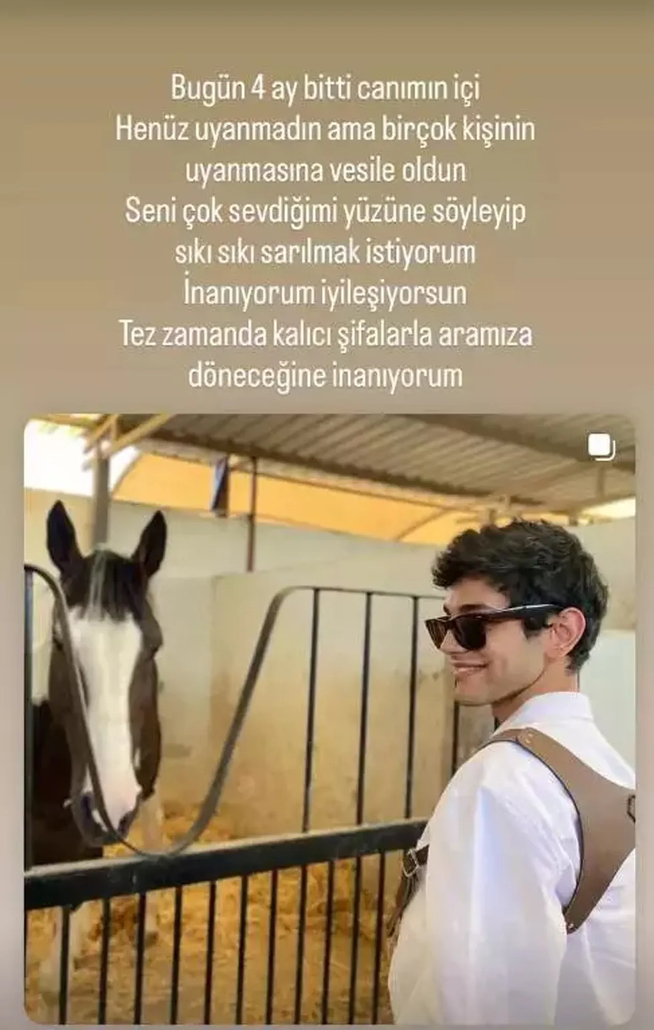 Genç oyuncu İbrahim Yıldız 4 aydır yoğun bakımda: Ablasından umut dolu mesaj