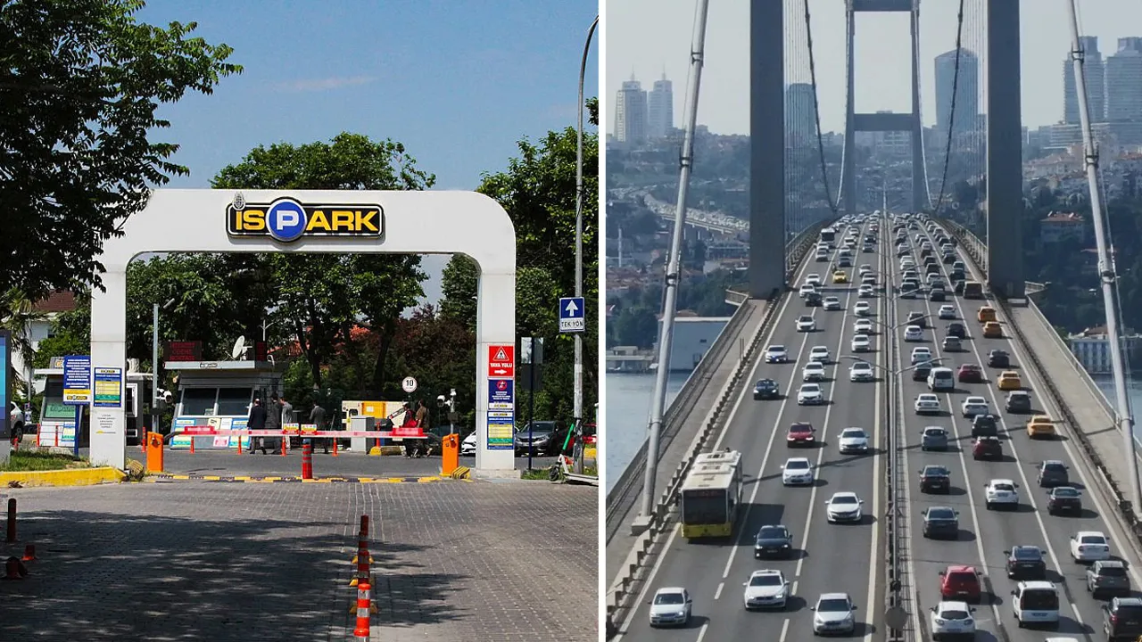 İSPARK yeni yılda cep yakacak! 12 saatlik otopark ücreti ile köprüden 11 kez geçilebiliyor