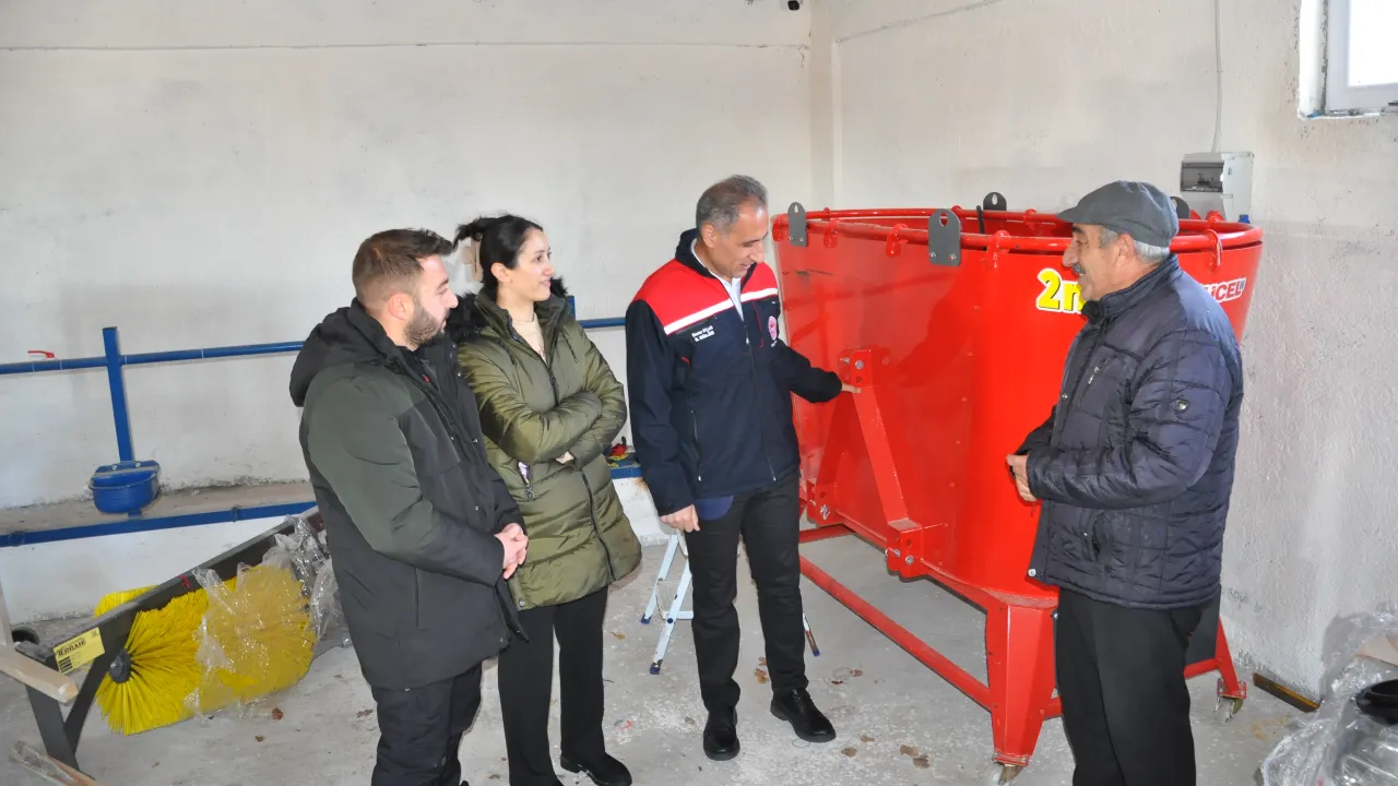 Kars'ta 40 aile devlet desteğiyle hayvancılık işletmesi kuruldu