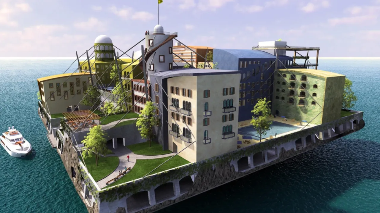 Kimse fark etmedi! Milyarderlerin gizli şehirleri ortaya çıktı