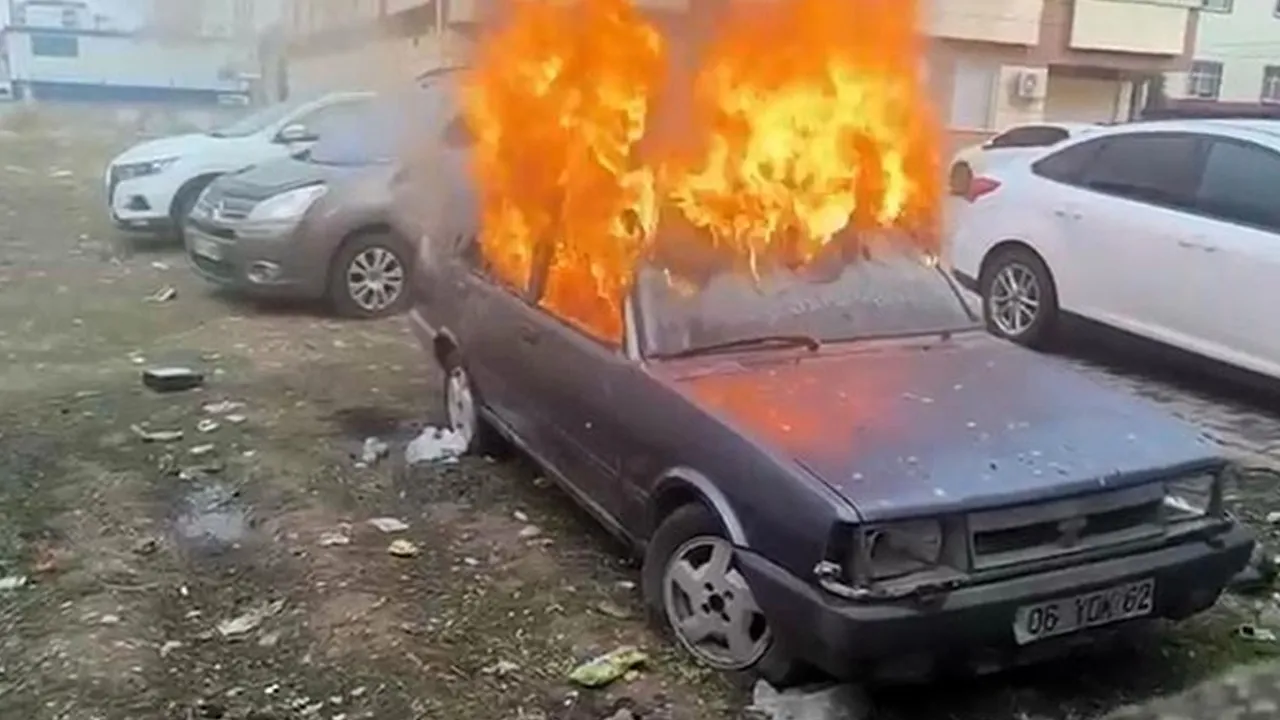 Otomobil yakan 10 yaşındaki iki çocuk serbest bırakıldı