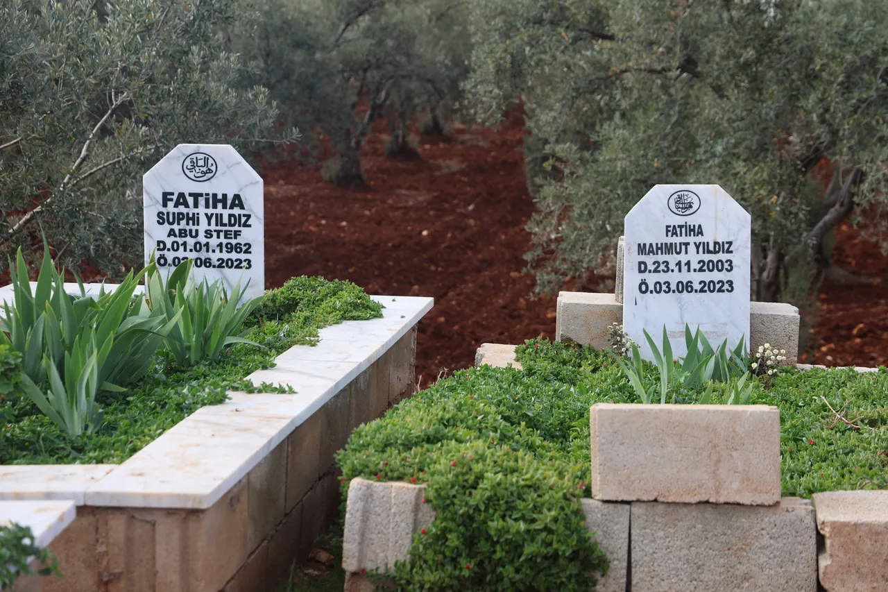 Tüm mezar taşları aynı