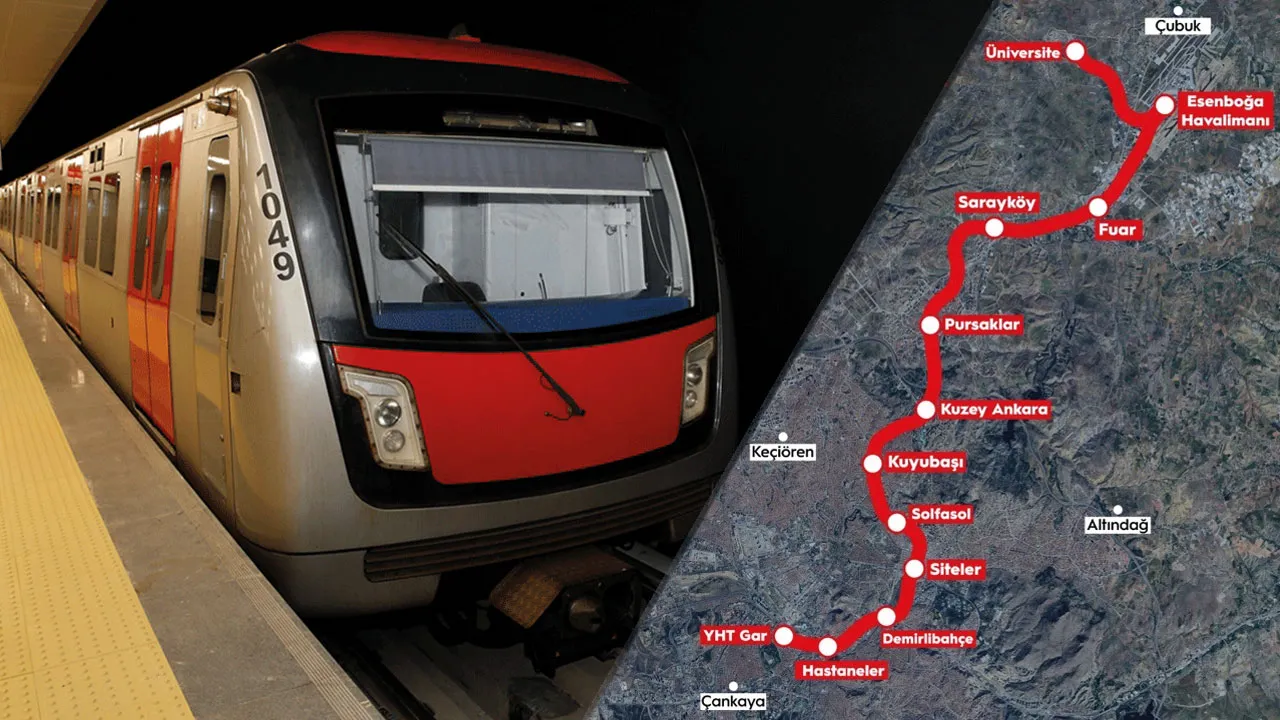 Bakan Uraloğlu tarih verdi: Esenboğa Havalimanı Metro Hattı için geri sayım başladı