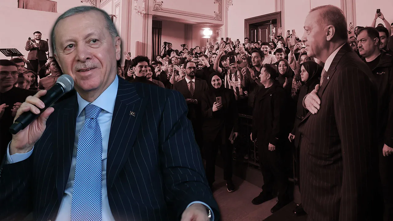 Cumhurbaşkanı Erdoğan, gençlerle bir araya geldi