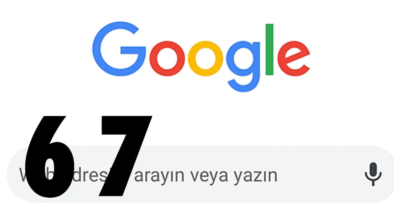 Google’a 67 yazınca neden sallanıyor? Ekran sallanmasının nedeni belli oldu