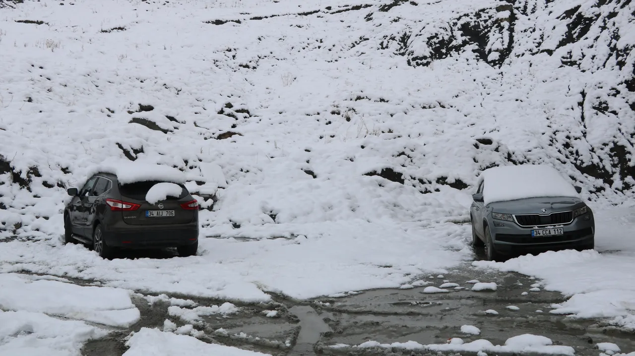 Hakkari ve Van kar altında kaldı! Kapanan yollar tek tek açıldı