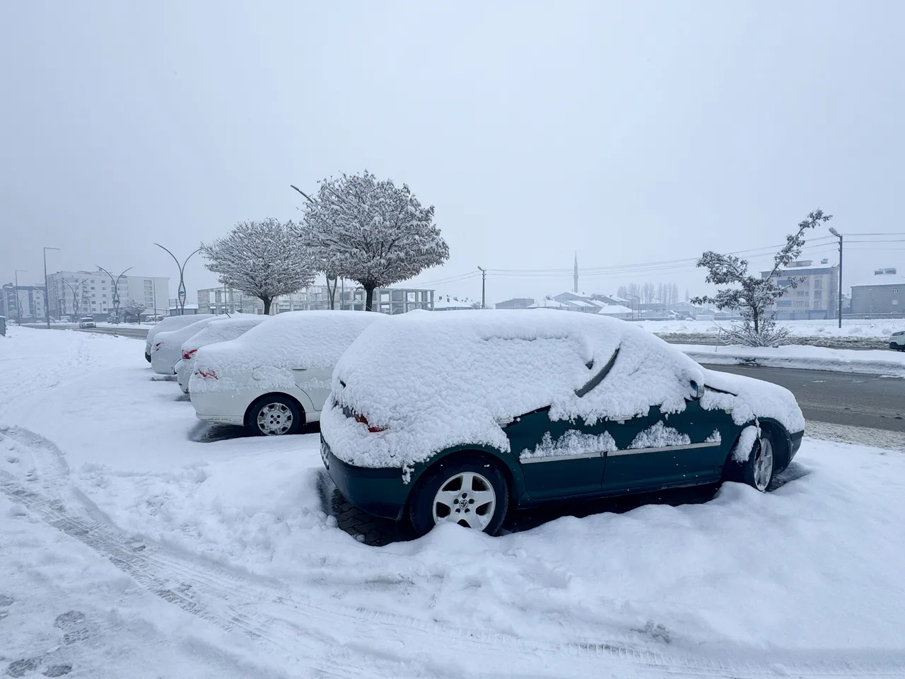 Hakkari ve Van kar altında kaldı! Kapanan yollar tek tek açıldı