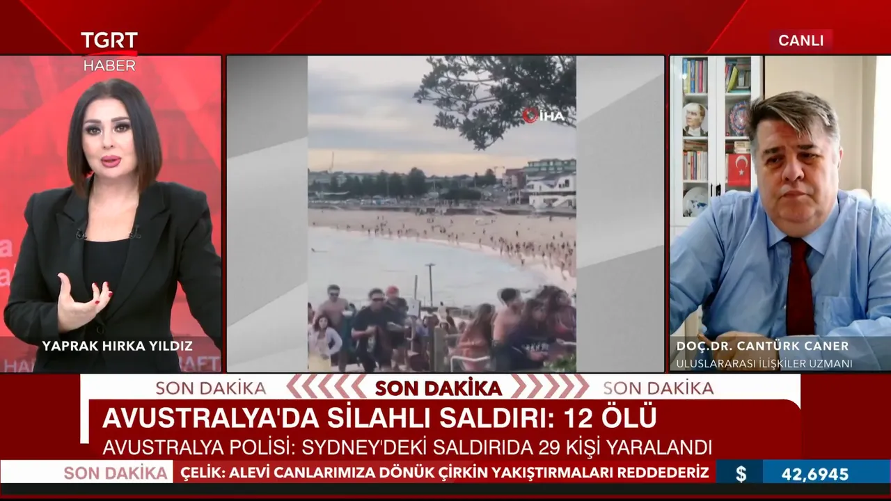 Cantürk Caner, TGRT Haber'e konuk oldu.