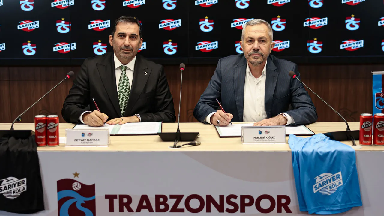 Trabzonspor'da yeni sponsorluk anlaşması imzalandı