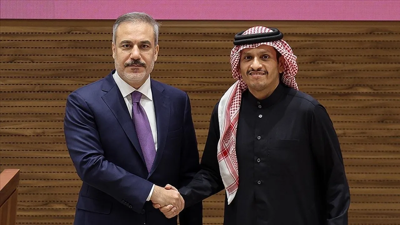 Bakan Fidan, Katar Başbakanı Al Sani ile görüştü