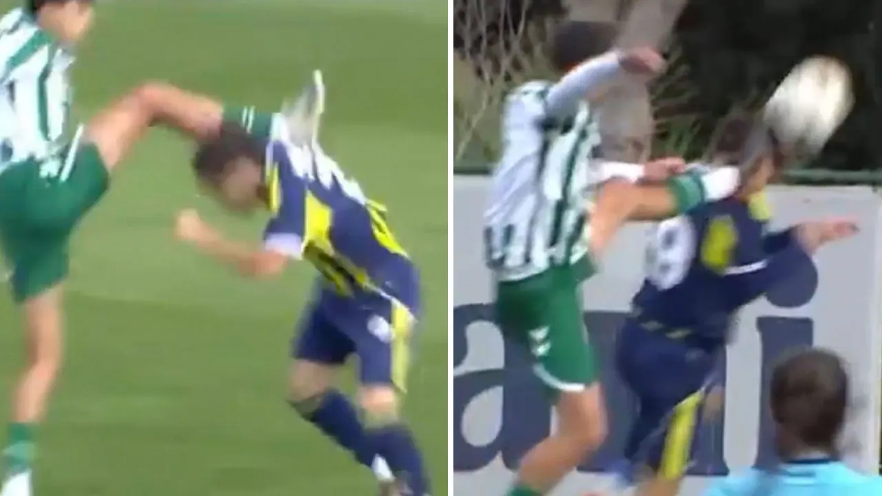 Fenerbahçe 2 kez kırmızı kart bekledi: Hakemin kararı olay oldu