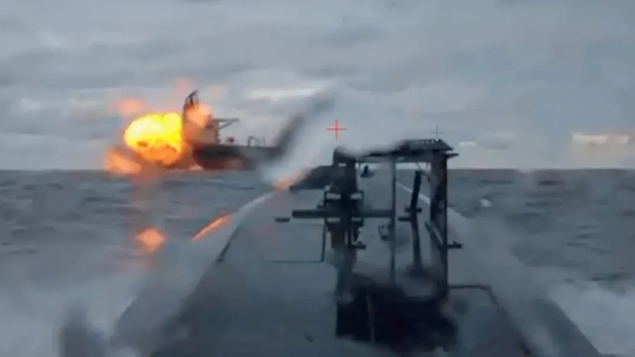 Hazar Denizi’nde Rus petrol üretimi durdu! Ukrayna'dan peş peşe saldırı