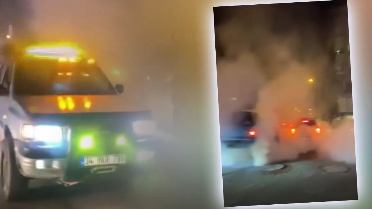 Lastik yakıp trafiği kilitlediler! Hem ehliyetleri alındı hem de 144 bin TL ceza kesildi! 