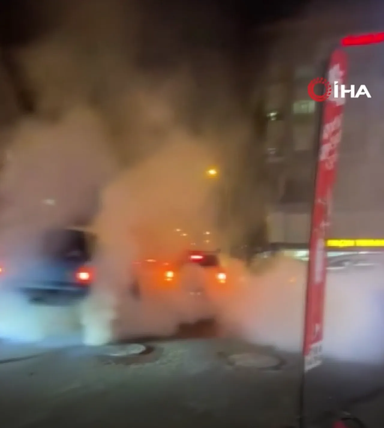 Lastik yakıp trafiği kilitlediler! Hem ehliyetleri alındı hem de 144 bin TL ceza kesildi!