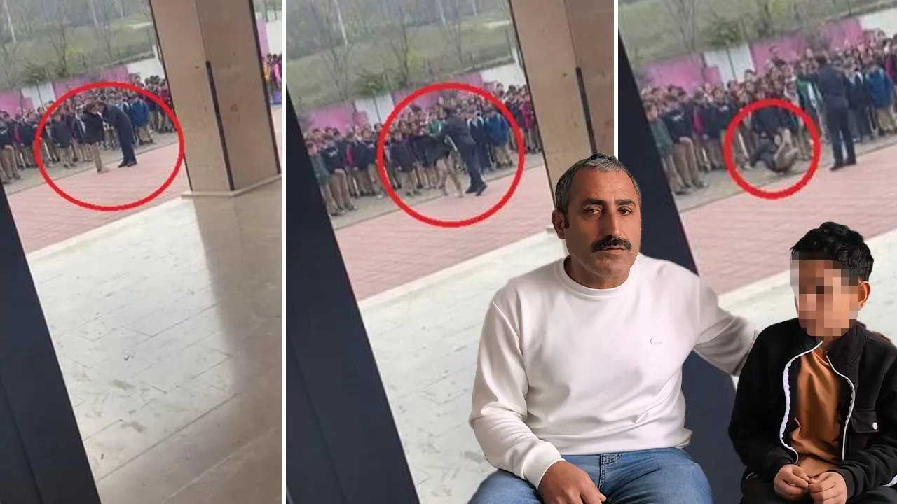Okul müdüründen 11 yaşındaki öğrenciye darp! Görüntüler ortaya çıktı, görevden alındı