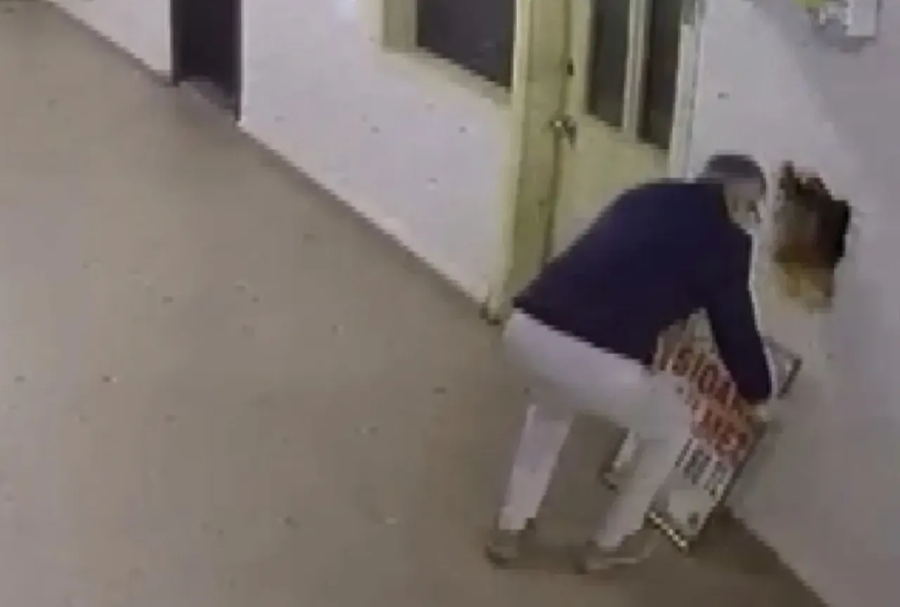 Güvenlik kameraları an be an kaydetti