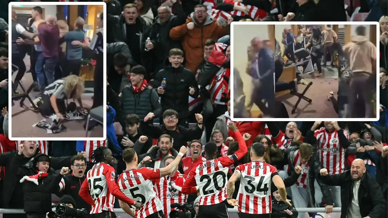 Derbi maçında taraftarlar birbirine girdi: Ortalık boks ringine döndü