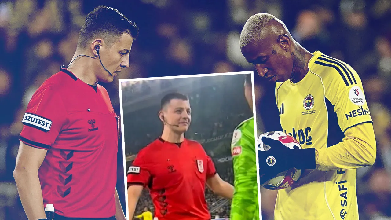Fenerbahçe - Konyaspor maçının hakemi Ozan Ergün'ün sözleri olay oldu: Kaleciyle yaptığı konuşma tepki çekti