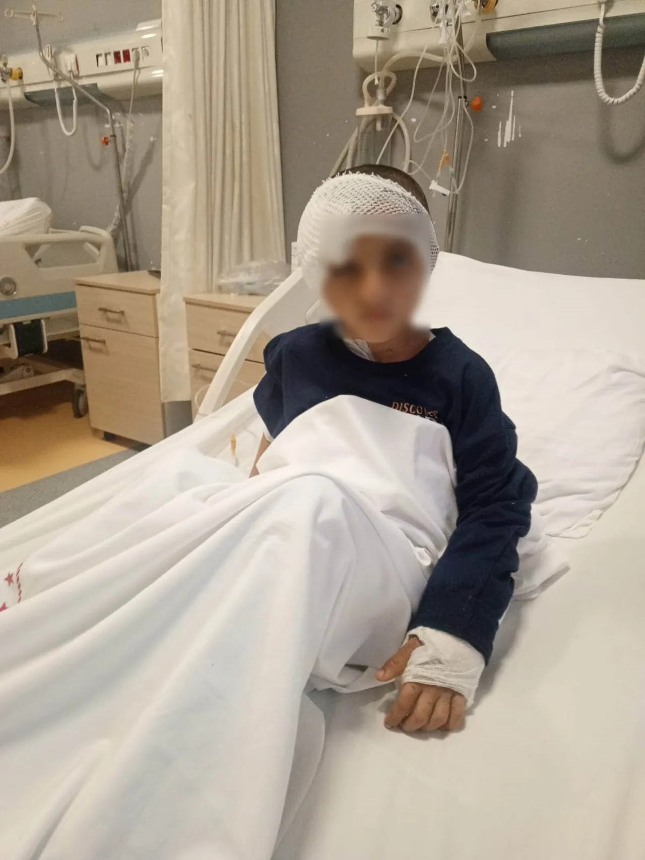 Küçük çocuğun sağlık durumu iyi