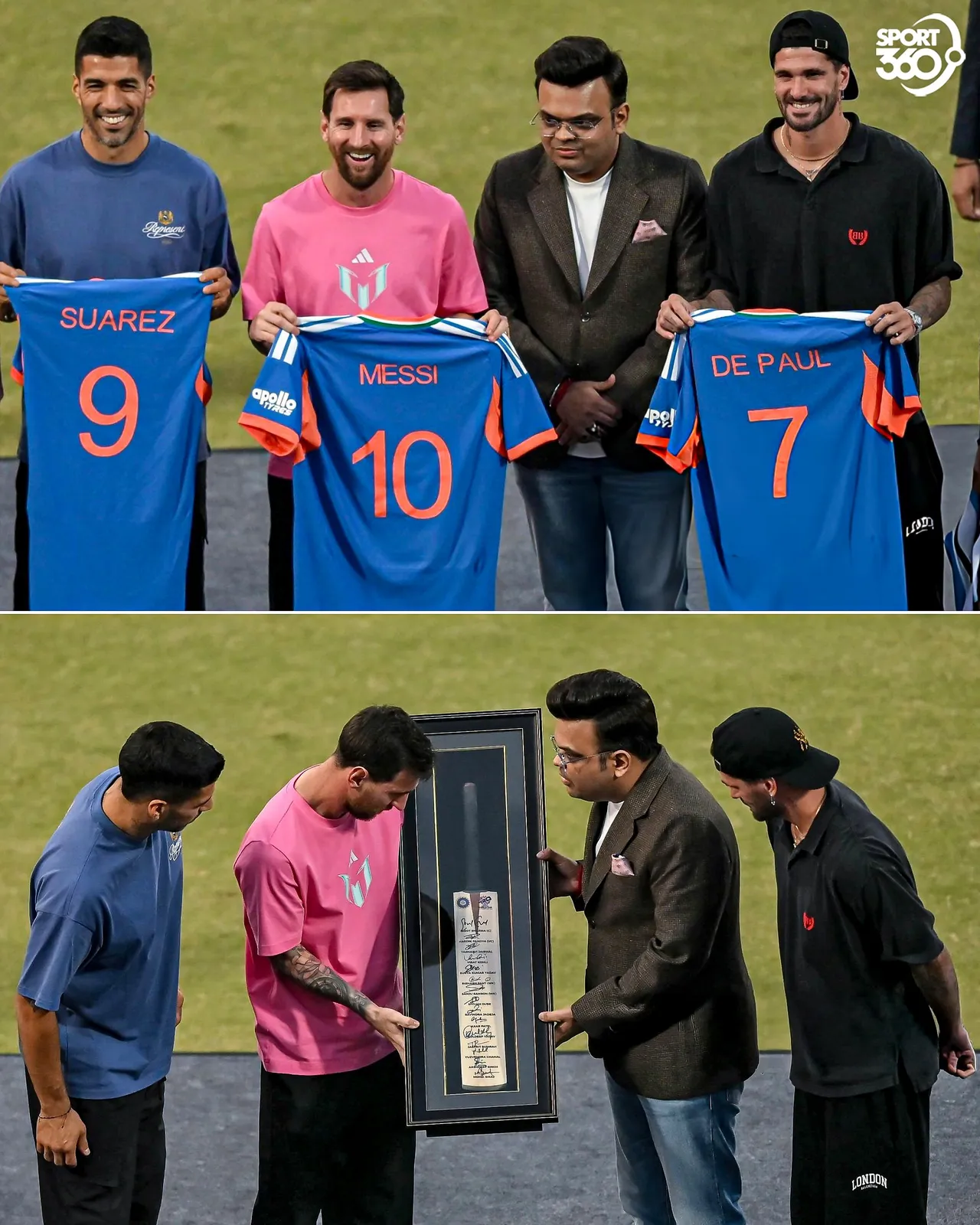 Luis Suarez ve Rodrigo de Paul ile birlikte tura çıkan Lionel Messi, ilk durağında beklemediği bir manzarayla karşılaştı