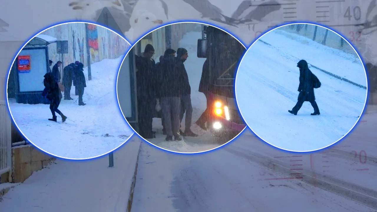 Sıcaklığın eksi 5 dereceye düştüğü Van’da kar çilesi! Uçaklar rötar yaptı, sürücüler yolda kaldı