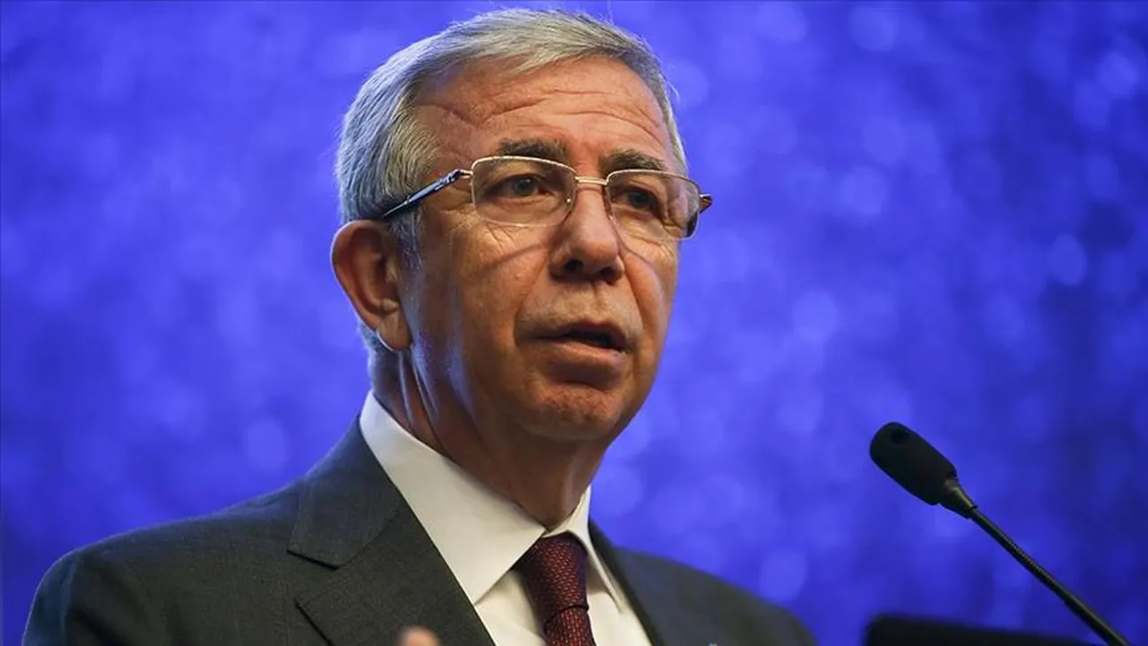 Ankara Büyükşehir Belediye Başkanı Mansur Yavaş