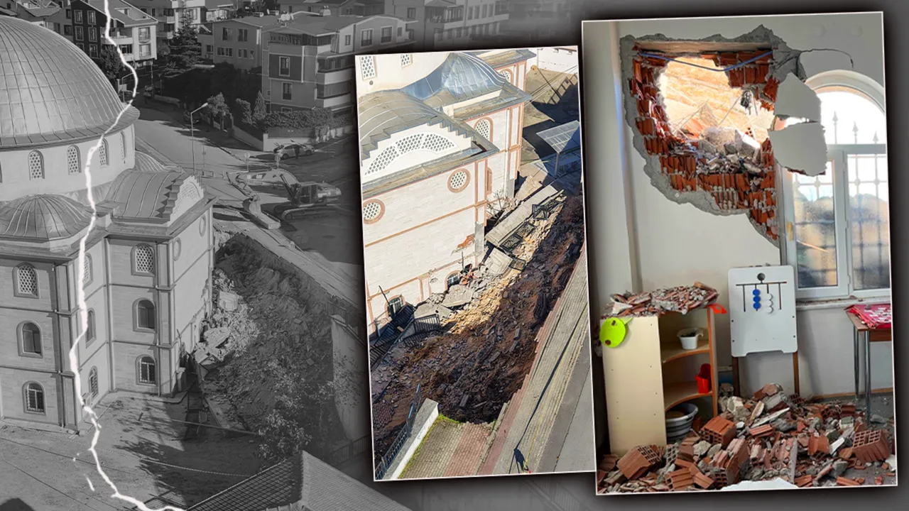 Bursa’da büyük faciayı önleyen ihbar! ‘Yol kayıyor’ dedi, 9 saat sonra çöktü 