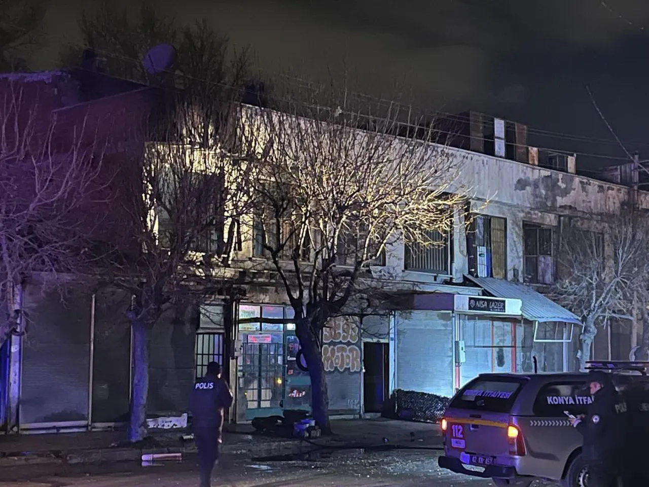 Konya'da yangın faciası! Yaşlı adam canından oldu