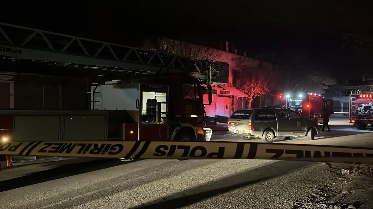 Konya'da yangın faciası! Yaşlı adam canından oldu