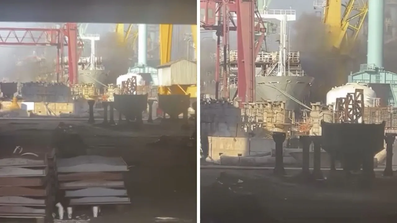 Tuzla Tersanesi'nde yangın! Ekipler bölgede