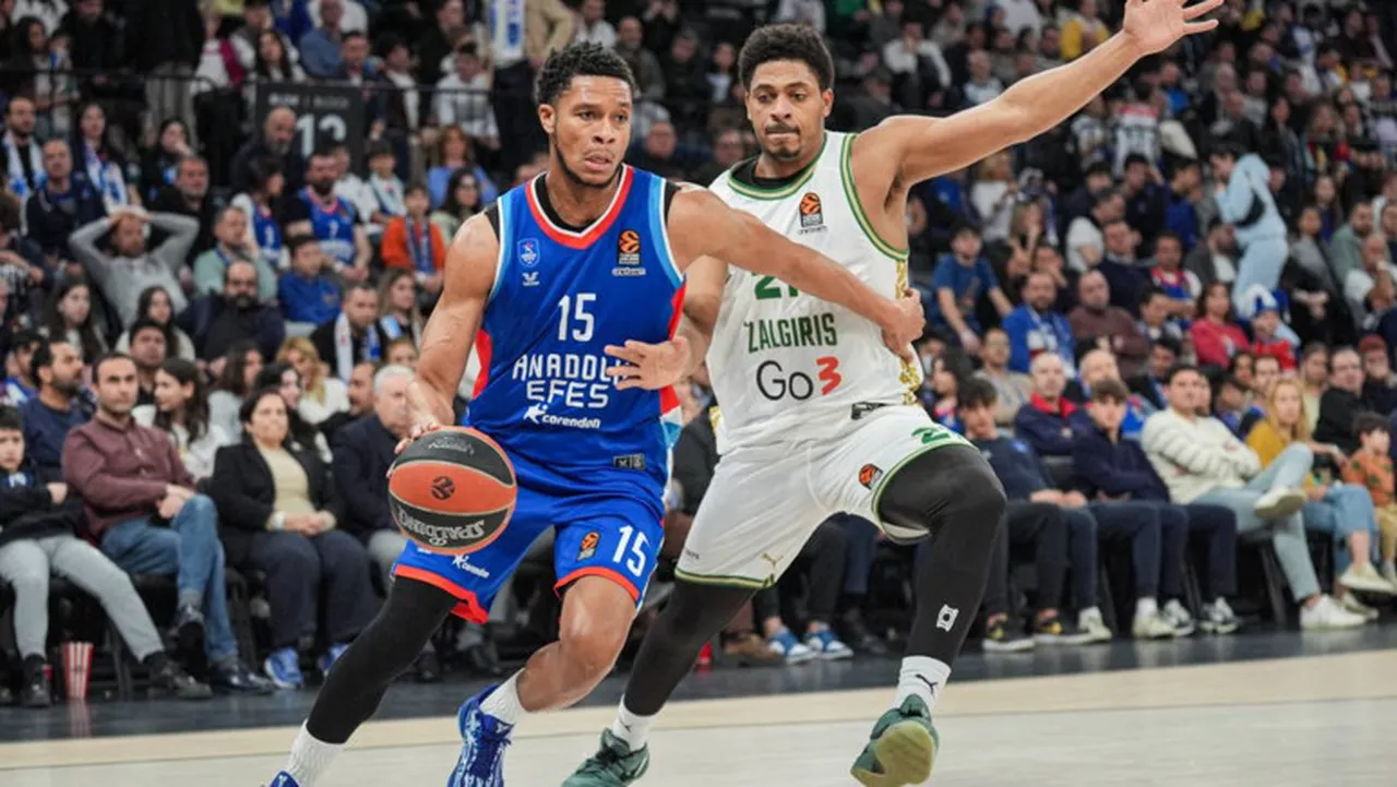 Zalgiris-Anadolu Efes basketbol maçı hangi kanalda, saat kaçta? THY EuroLeague'de heyecan dorukta!