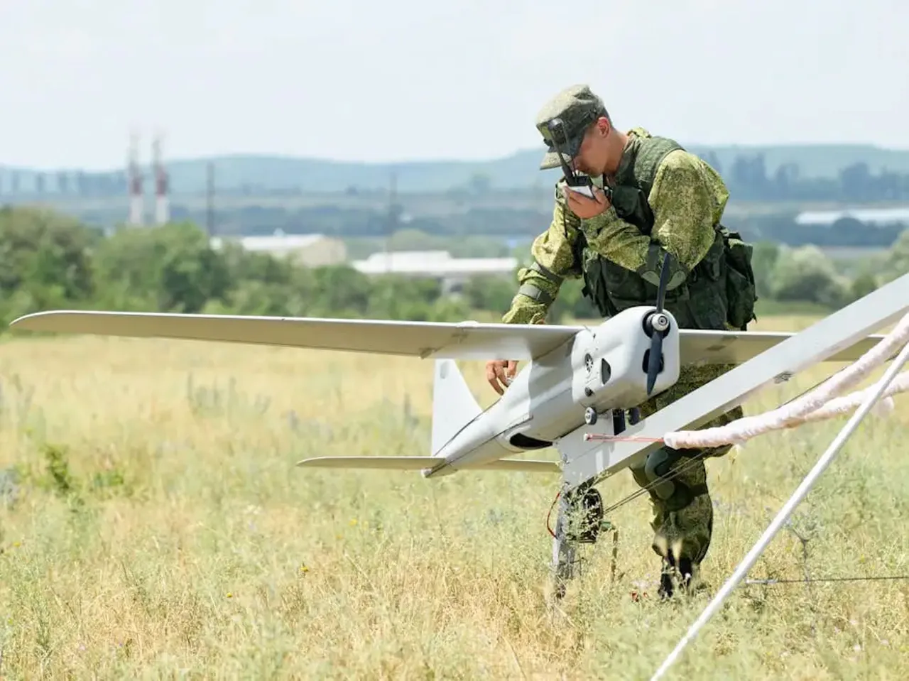 Rus yapımı Orlan-10 İHA'sı