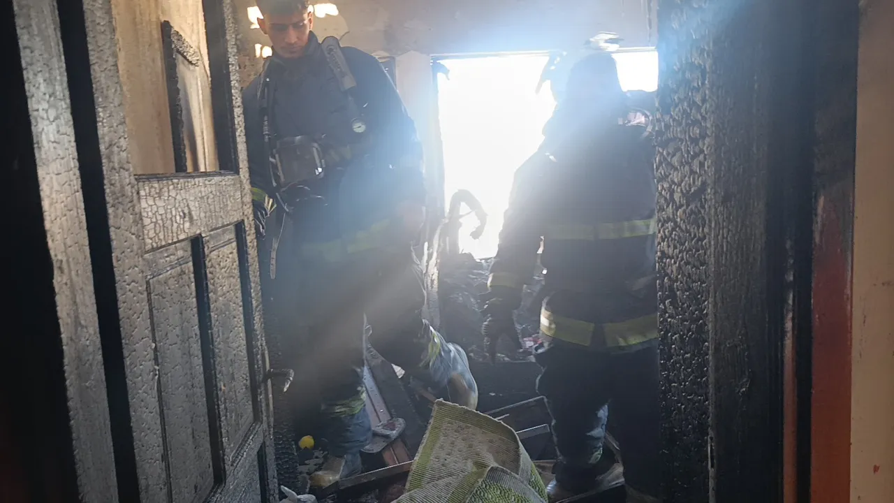 Uyarılara rağmen binada soba yakılmış