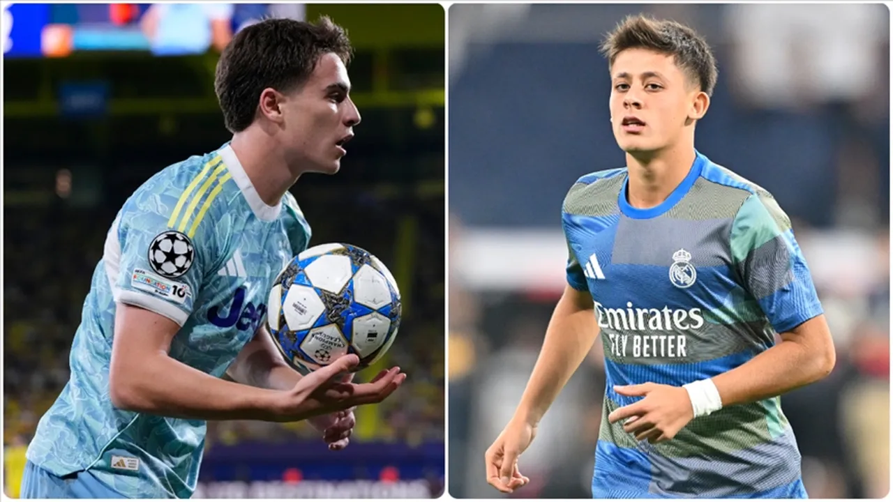 Arda Güler 163 puan ile 2'nci sırada yer alırken, Kenan Yıldız ise 148 puanla 5'inci sırada