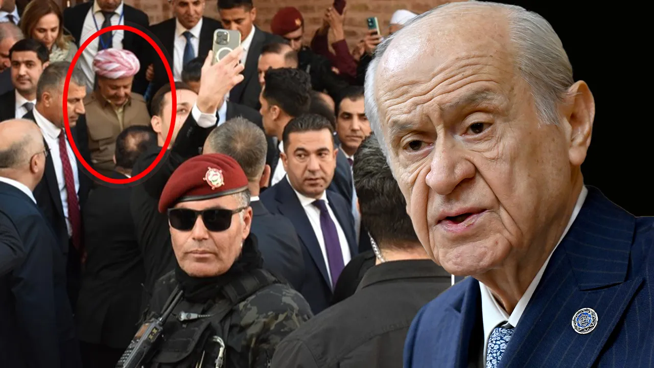 Bahçeli'den, Barzani'nin peşmergelerle gezmesine tepki: Tek kelimeyle rezalet!