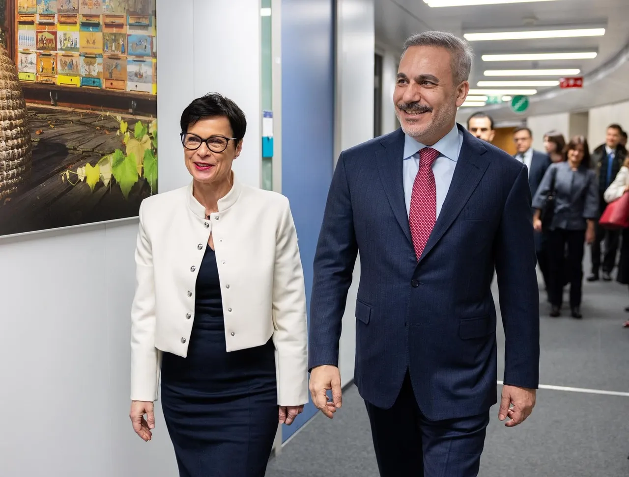 Bakan Fidan NATO toplantısı için Belçika'da!