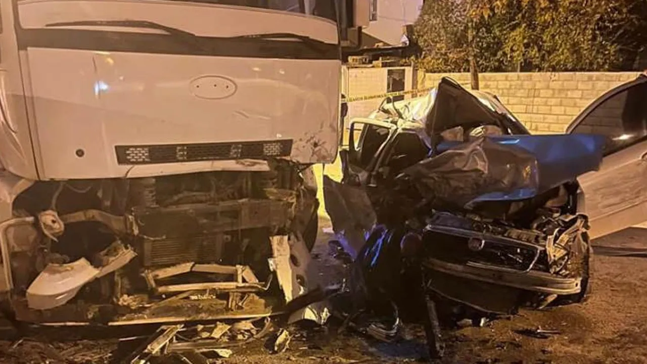 Gaziantep’te feci kaza! İki genç canından oldu