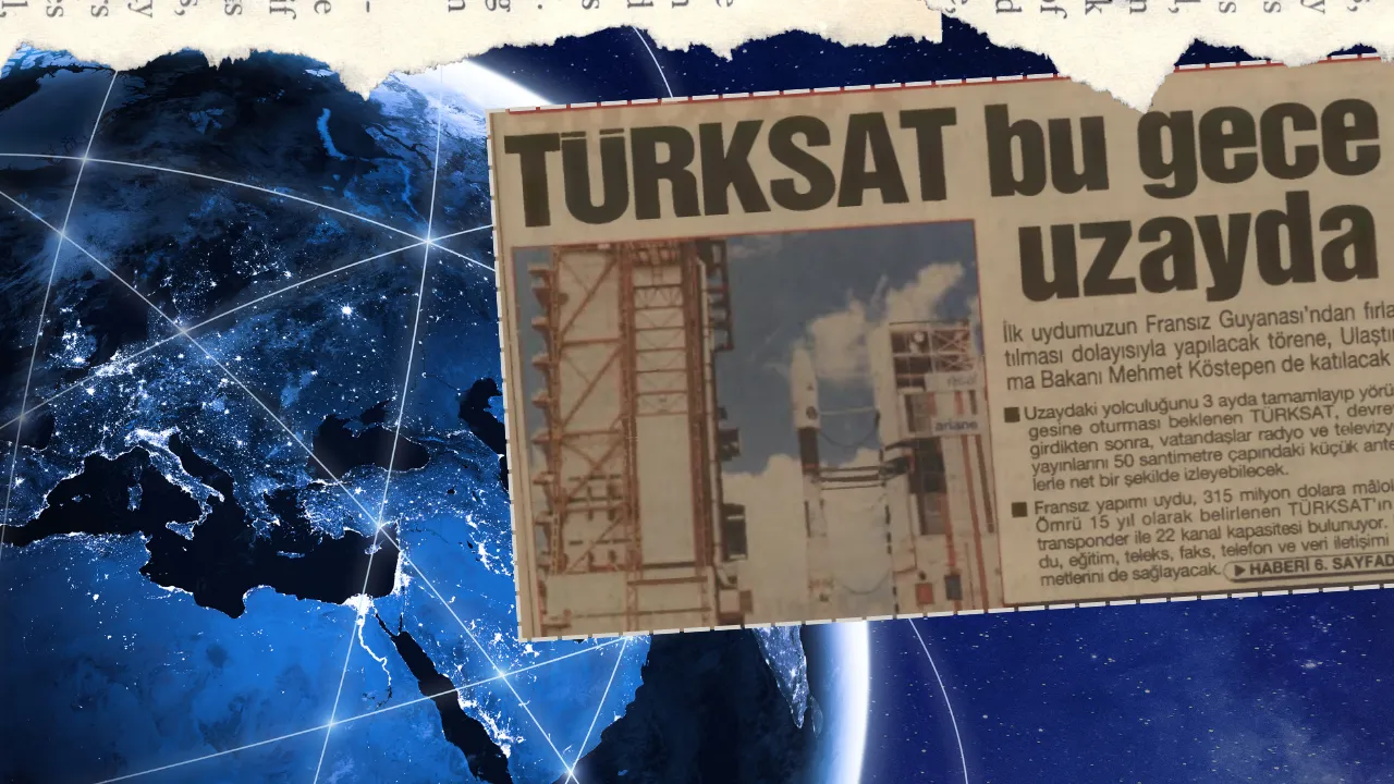 İlk Türk uydu heyecanı: 30 yıl önce TÜRKSAT ile antenler tarihe karışacaktı