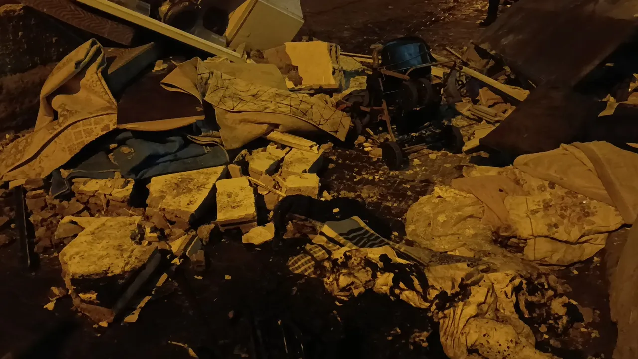 Şanlıurfa'da piknik tüpü faciası! Evleri yıkıldı, anne ve 3 çocuğu hastanelik oldu