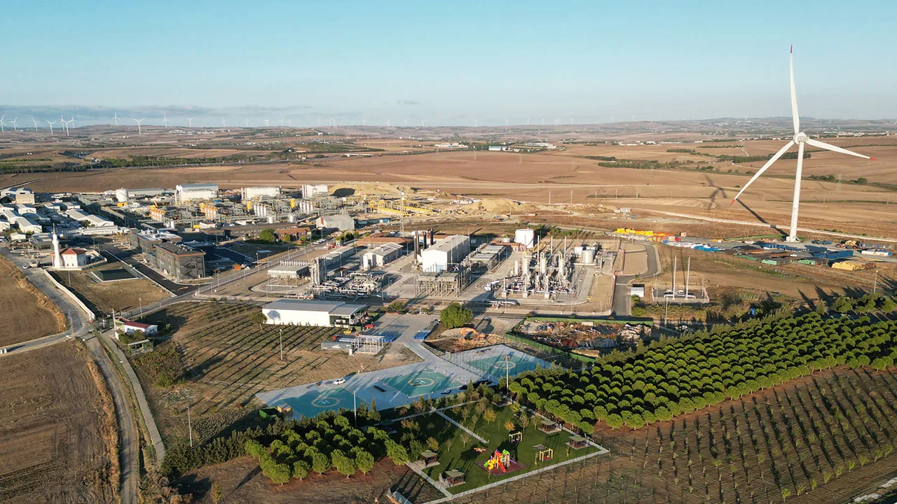 Silivri BOTAŞ tesislerinde yangın!