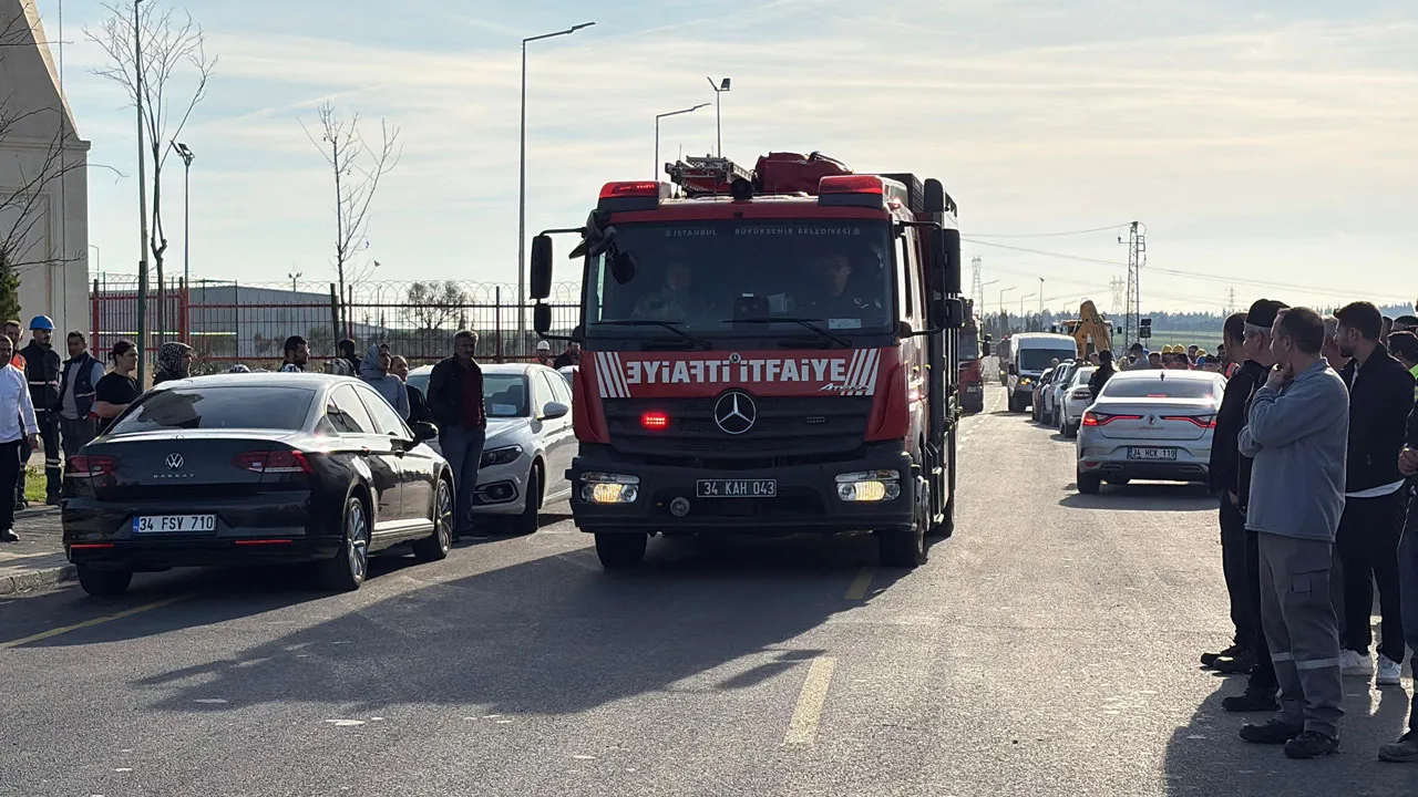 Silivri BOTAŞ tesislerinde yangın!